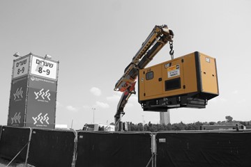 קיץ לוהט של מופעים ואירועים עם הגנרטורים של קטרפילר