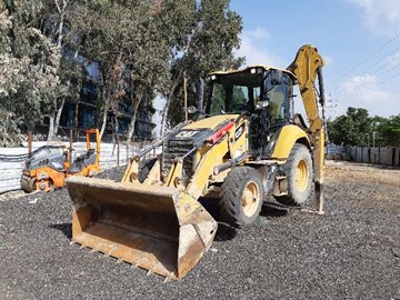 מחפרון משומש 432F2 עם 4100 שעות מנוע