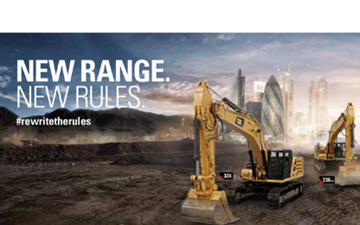 חוסכים עלויות עם דור המחפרים החדש של קטרפילר!