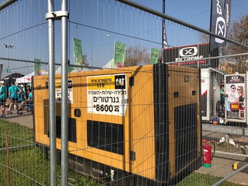 אנרגיה ללא הפסקה מבית קטרפילר במרתון ת”א